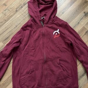 Peloton zip up hoodie size med